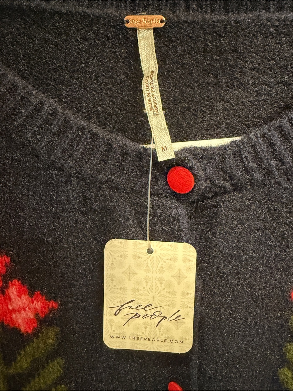 NWT Free People Nonna Sweater - Size Medium - Picture 3 of 3